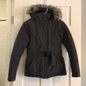 North Face Jacket with Fur Hood